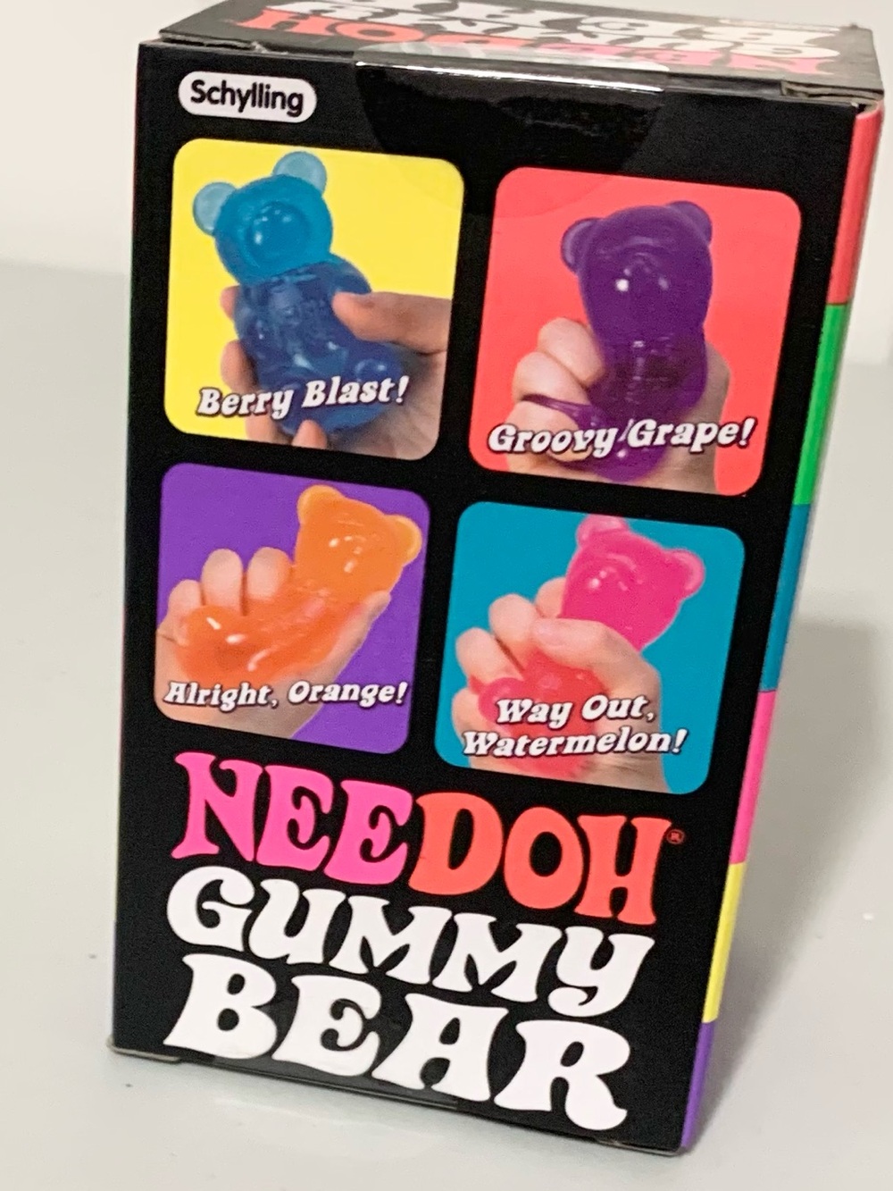 Needoh Gummy Bear Squishy Orange  NEW SEALED NEE DOH - Picture 2 of 3